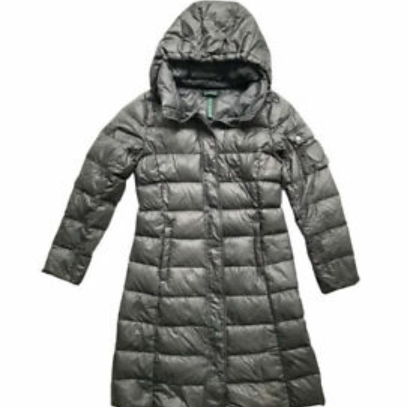 Ralph Lauren Jackets & Blazers - Gray Ralph Lauren Long Down Puffer Coat Hooded